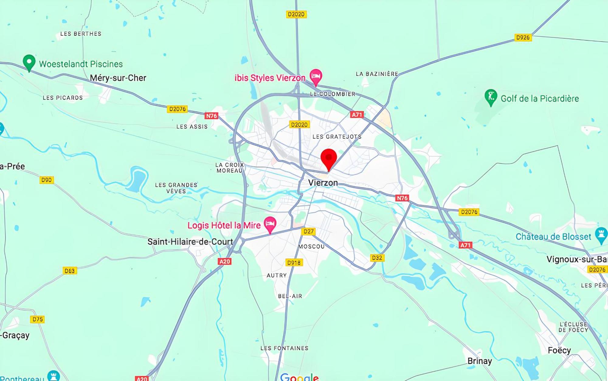 Le Golden - Home Homy Vierzon Eksteriør bilde
